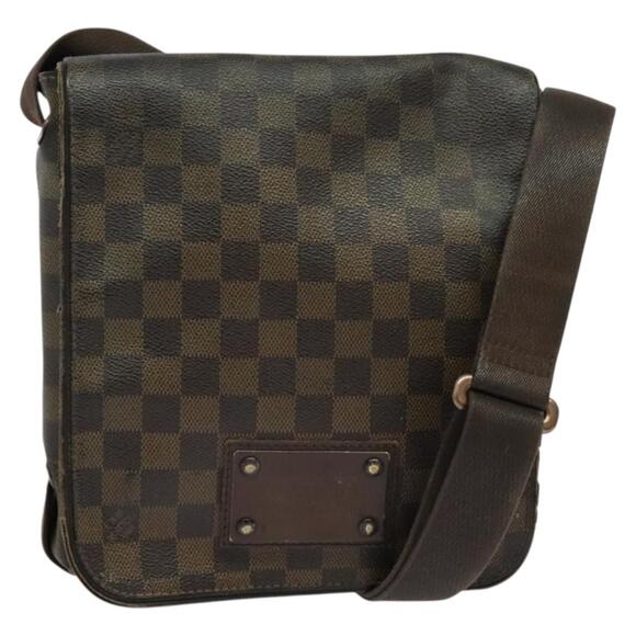 LOUIS VUITTON Damier Ebene Brooklyn PM Shoulder Bag N51210 - Picture 1 of 16